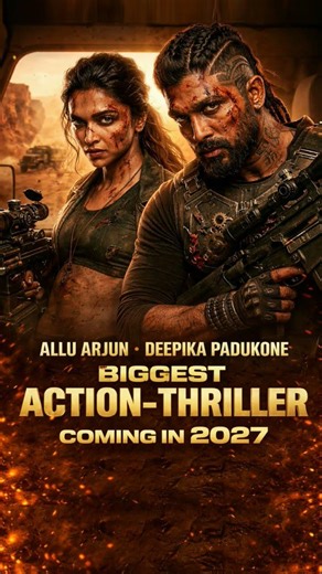 “AA22xA6 🔥 Allu Arjun + Atlee Biggest Action Film 😱 Deepika Padukone | 2027 Update”