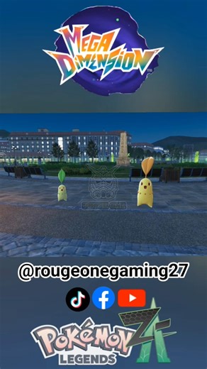 Chikorita Evolution Line: Shalpha and Non-Alpha Comparison #pokemon #pokemonlegendsza #shorts