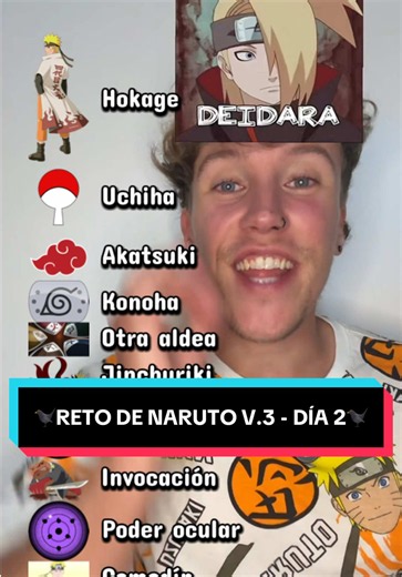 🐦‍⬛RETO DE NARUTO V.3 - DÍA 2🐦‍⬛ #naruto #narutoshippuden #kakashi #sasuke #itachi