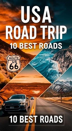 10 Best USA Road For Trip