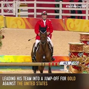 Throwing it back to Captain Canada in all his glory! 🇨🇦 For the legend Ian Millar, Olympics number 9 = medal number 1! 🥈🎉 Get your tissues ready, it's going to be an emotional one as we wish Ian the happiest of retirements! 😭❤️ | Fédération Equestre Internationale