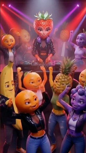 CHÉVERE by Aria Vega and Ryan Castro makes the fruits dance 💃🏻🍓