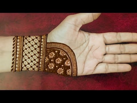 |Easy Beautiful Mehndi Design|simple mehandi designs|mehendi ke designs|front hand mehndi designs|