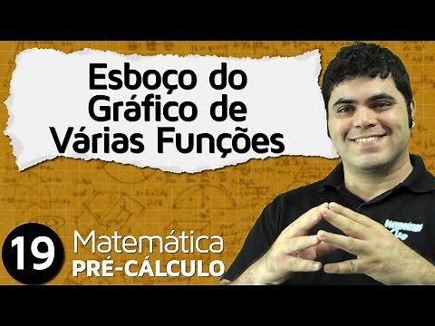 Pré-Cálculo 19 - FUNÇÕES: ESBOÇO DO GRÁFICO DE VÁRIAS FUNÇÕES