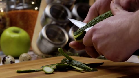 Vegetable salad with daikon