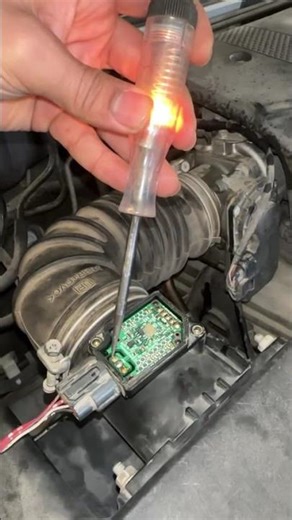 Car MAF Sensor Direct Test | Mechanic Tips #1million #views #automobile #shorts #top #mechanic