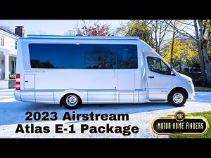 JUST LISTED - 2023 Airstream Atlas with E-1 Package and Murphy Suite | www.MotorHomeFinders.com