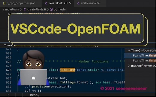 [OpenFOAM] 实用技巧：使用VSCode进行OpenFOAM编程