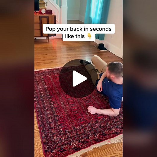 Quick Method to Pop Your Back