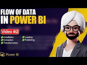 Data Flow in Power BI Explained 📊 by Maddy Sir