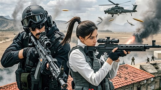 4.7M views · 57K reactions | 2025 Action Movie! Female Terrorist Aims at Special Forces Helo, But a Genius Sniper Ends Her Instantly!! | Her Silent Guardian ❤️‍Full EPs of《Her Silent Guardian》→https://www.youtube.com/@hitseries3823 Subscribe to our YouTube channel → https://www.youtube.com/@DramaMM | InDrama | Facebook