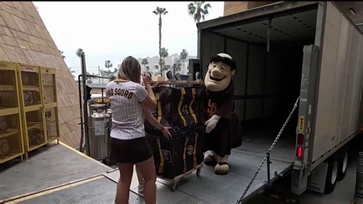 It's Spring Training moving day for Padres — what's in the truck to AZ this year?