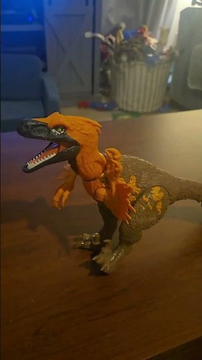 Jurassic World Rebirth Wild Roar Utahraptor Dinosaur