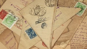 Old envelopes stock video. Video of damaged, group, letters - 40633125