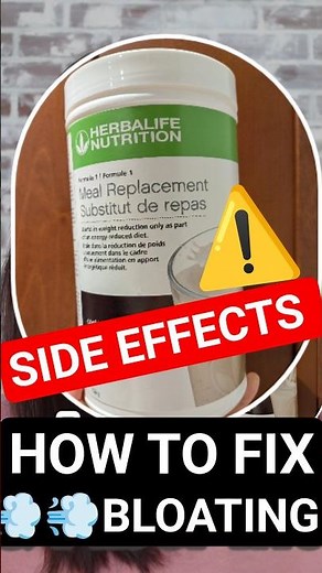 Herbalife Side Effects: Bloating & Stomach Ache After Drinking Shakes | WHY