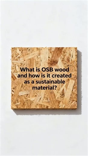 Meet OSB: The puzzle piece of modern building! 🪵✨ From small logs to super-strong panels, this is how we build green. 🌍🔨 The Process: ✅ Strands sliced from small trees. ✅ Layered for maximum strength. ✅ Pressed with heat for durability. Strong, sustainable, and stylish. Would you use OSB in your home? 👇 #interiordesign #fyp #home #design #interior