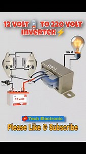 12V Se 220V Inverter Circuit // Powerful Battery Converter Tutorial ⚡🔋#video #explorepage #like4like #like4like #like #reels #explore #trending #viral #reelsinstagram #electronicvideos #electrical #electrician #inverter #12vto220v #circuitdiagram #converter #batteryconverter #electricaltips #diyprojects #shorts #reelsindia #viralreels #engineering #technicianlife #toolsvideo 12V to 220V inverter circuit battery to 220V converter inverter circuit diagram 12 volt battery converter homemade invert