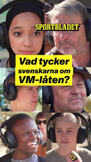 Såhär låter Sveriges officiella VM-låt ⚽ 🇸🇪. Sportbladet överraskade folk på stan – chockas av artisten. Smyglyssna exklusivt på VM-låten ”Leva för alltid” med Thomas Stenström – släpps fredag 15/5. #aftonbladet