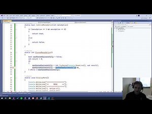How to create a console menu in C#