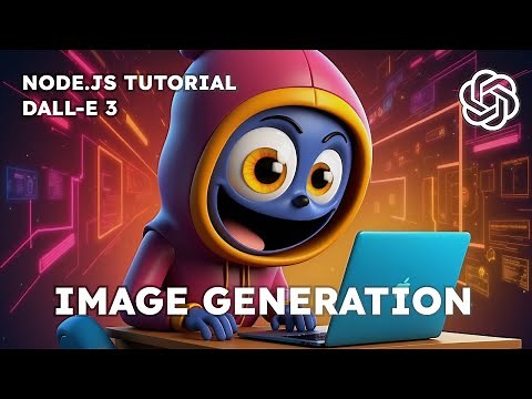 DALL E 3 AI Image Generation - OpenAI API Node JS Tutorial