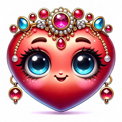 Cute Heart Clipart Bundle | High-quality Jpgs (digital Download) - Etsy