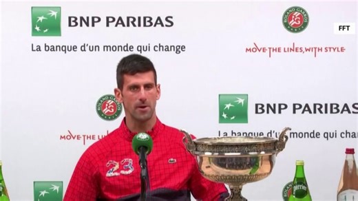 Djokovic nabs 23rd Grand Slam title and record for most major singles trophies