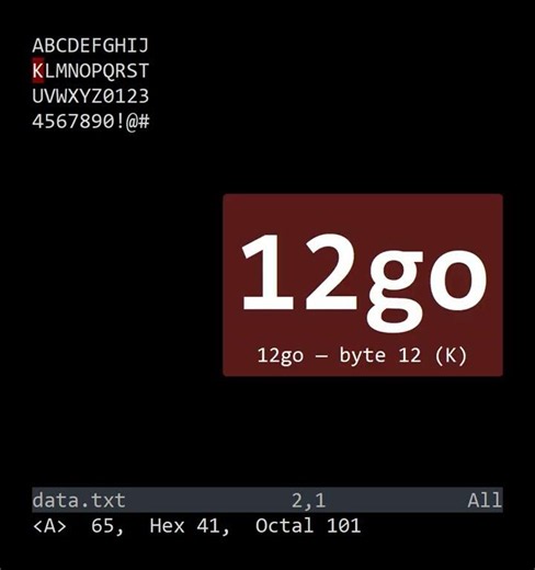 VimFu — go Byte Offset