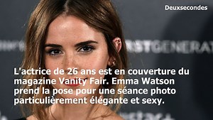 Emma Watson pose seins nus pour le magazine Vanity fair