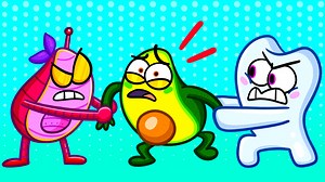 Crazy robot come to life!! || my family vs tooth family || parents vs kids funny situations | Avocado Couple