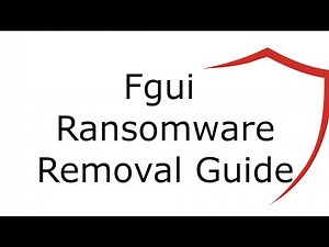 Fgui File Virus Ransomware [.Fgui ] Removal and Decrypt .Fgui Files