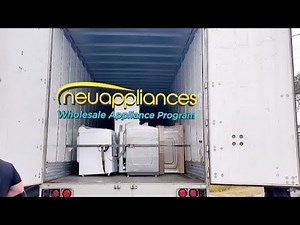 10/6/21 *Unboxing* Appliance Liquidation Truckload - Lowes SDR Program (Scratch/Dent + Returns)