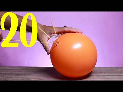 20 AMAZING SCIENCE EXPERIMENTS TO DO AT HOME! Compilation
