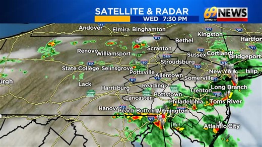 An early shower tonight; otherwise, variable clouds with some areas of fog, warm and muggy. Partly sunny for Thursday. A shower/storm is possible in the PM, but coverage should be much more spotty. Highs in the mid to upper 80s and still humid. | WFMZ