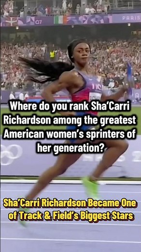 MOMENTUM: The Sha’Carri Richardson Story — World Champion, Olympic Gold & 100M Speed #trackandfield