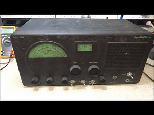 Repair Of A Early 1950's HalliCrafters S-40B Receiver
