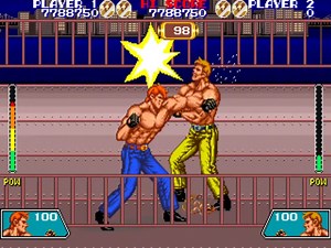 In June 2022, Salim Farhat was the last fighter standing in Taito's aptly-named arcade release Violence Fight. With money on the line and the chance to be the world's No. 1 Quarreler, Salim cleared 6 rounds as Bad Blue, including a plot-twist ending where he defeated his younger brother for a record-breaking score of 13,549,450 points. #arcadegames #fightnight | Twin Galaxies