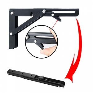 [Hot Item] Factory Collapsible Bracket Folding Heavy Duty Bracket for Wall Mounted Table