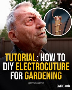 85K views · 2.4K reactions | Tutorial: How to DIY electroculture for gardening. ⁣ Follow for more handcrafting content. ⁣ ⁣ #reinhardstanjek #electroculture #handmadecoils #ascensiontools #nikolatesla | Reinhard Stanjek - Ascension Tools | Facebook