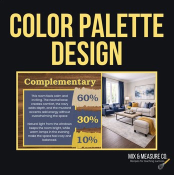 Color Palette Design: Canva Mood Board