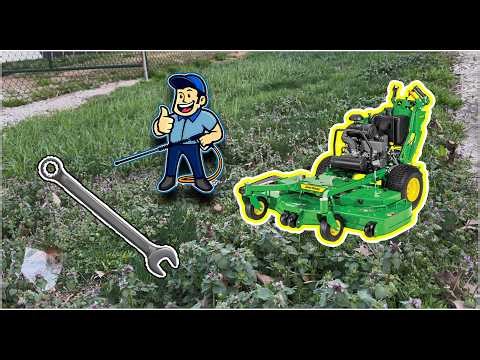 John Deere W61R Belt Replacement & Mower Prep for 2026