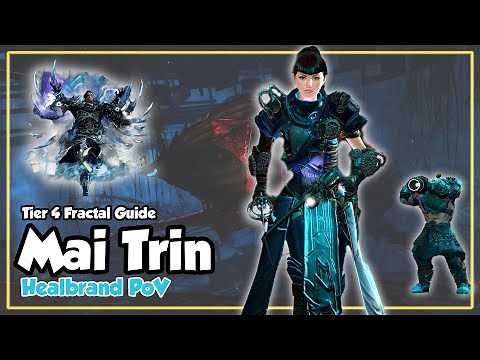 GW2 Fractals of the Mists - T4 Mai Trin Guide & Live playthrough Healbrand PoV