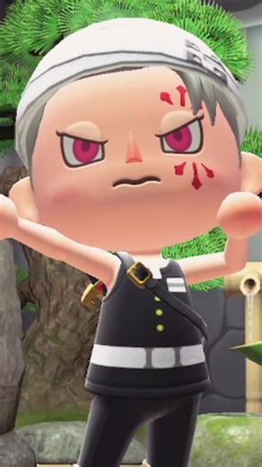 Uzui Tengen in Animal Crossing: Demon Slayer (KNY) Crossover