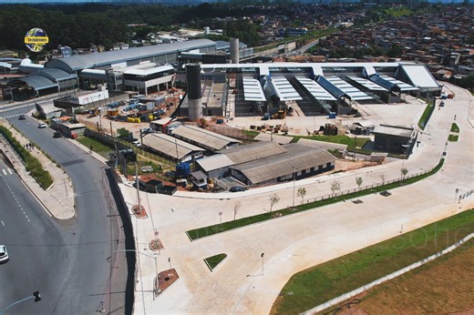 Vídeo: Terminal de ônibus de Varginha mostra grande evolução - Metrô CPTM