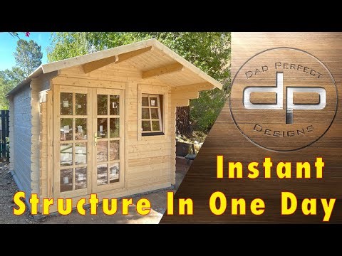 Solid Build Outdoor wood Projects - Garden Shed Build - Instant Structure [2023]