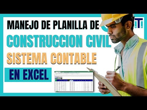 🟢 Planilla de construcción civil 2022 en excel | Sistema en excel con macros