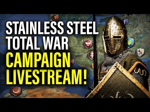 STAINLESS STEEL SSHIP MEDIEVAL 2 MOD LIVE! - Total War Mod Gameplay