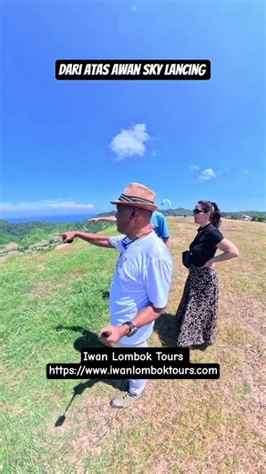 dari atas awan Sky Lancing #travel #lombok #iwanlomboktours Lombok #wisatasekolah #mountrinjani