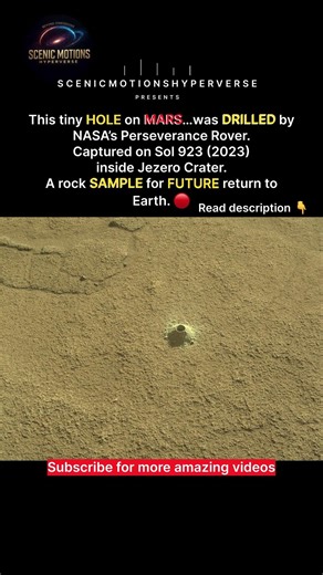 This Tiny Hole on Mars Was Made by NASA 🔴 | Perseverance Rover