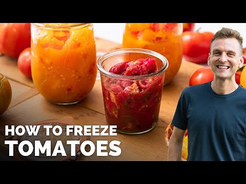 How to Freeze Tomatoes