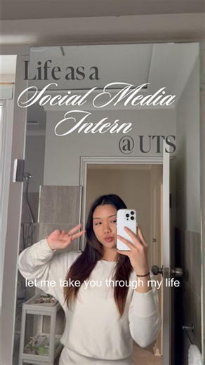 Experience as a Social Media Intern at UTS